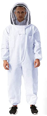 Pilipane Imkerjacke, Imkeranzug, Bienenanzüge, Outfit, Professioneller Ganzkörper-Imkeranzug Für Hinterhof-Profi- Und Anfänger-Imker(L)