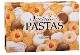 Surtido de pastas artesanas Hacendado Caja 1 bandeja (500 g) Pack 2