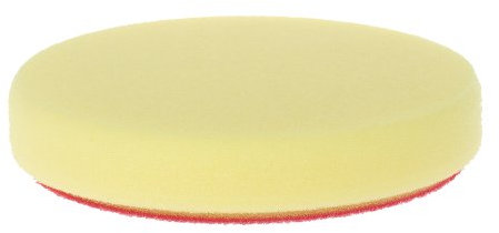 1 x 132mm ROTWEISS Polierschwamm gelb mittel glatt 8332