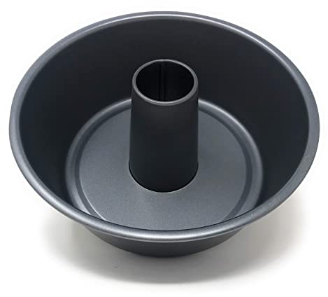 Space Home - 25 cm Stampo Savarin/Ciambella con Tubo - Tortiera Savarin in Acciaio con Rivestimento Antiaderente - Stampo per Ciambella con Tubo - Tortiera da Forno per Biscotti e Torte - 25 cm