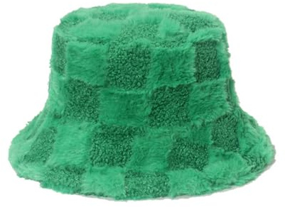 Cazqgoy Cappello invernale in finta pelliccia, berretto da pescatore in peluche, cappello da pesca da donna, cappello invernale soffice