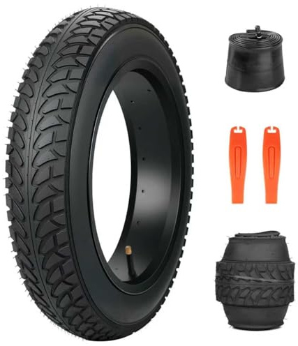 ZUKKA Pack de 1 Pneu de vélo électrique 16x3.0 pour Fat Bike - Pneu de 16 pouces - Taille 80-305 Plus - Pack de 1 Pneu de 16 pouces - 16x3.0 Pour vélo électrique, vélo électrique, trottinette, vélo