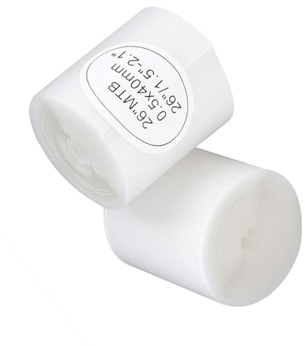 ERYUE Transparent Tire Liner Anti-Puncture Tape, Lättinstallerad Slangskydd för landsvägs- och Mountainbikes (2st) (26 tum)