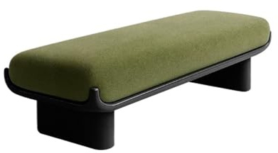 SDA287MZ Foyer Fabric Long Shoe Changing Bench for Walk-in Closet Living Room Home Use Bed end Mudroom(XXL)