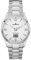 Dugena Herren-Armbanduhr 4460863 Tresor Funk, Funkuhrwerk, weißes Zifferblatt, Edelstahlgehäuse, Saphirglas, Edelstahlarmband, Drückerfaltschließe, 10 bar