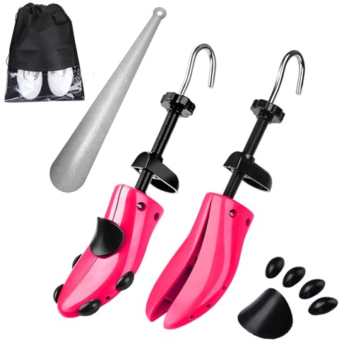 eachway Shoe Stretcher Shoe Trees,Adjustable Length & Width for Men and Women（For Women's 5.5-10