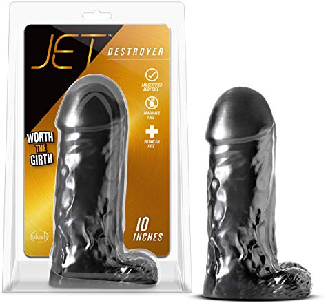 Blush JET DESTROYER Dildo Black Einheitsgröße