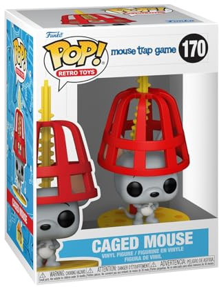 Funko Pop! Games: Mouse Trap - Caged Mouse - Collectable Vinyl Figure - Gift Idea - Official Merchandise - Toys for Kids & Adults - Hasbro Fans - Model Figure for Collectors and Display