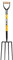 JCB Fourche professionnelle en acier robuste forgé pour entrepreneurs 190 x 280 mm