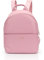 Mandarina Duck Damen Lederrucksack Mellow Leather Backpack, Lilac Rose