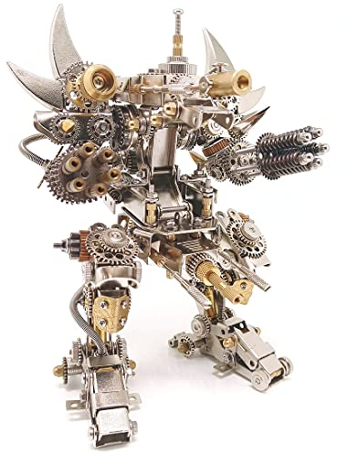 3D Metall Puzzle, Mechanik Mecha Metall Puzzle Modellbausatz, Wohnkultur Geschenk für Erwachsene Kinder
