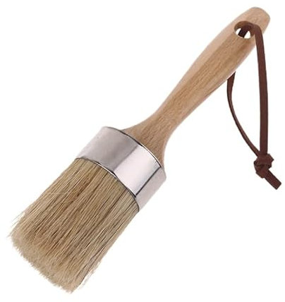 PUJIANA Pincel Redondo for Cera y Pintura con Tiza Pinceles con Mango de Madera Pincel for Pintar