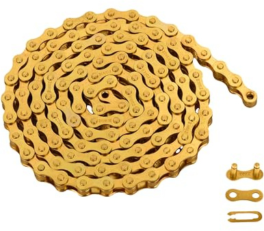Single-Speed Bike Chain 1/2 x 1/8 Inch 116 Links