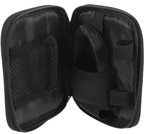 BCOATH Blutzucker-messgerät Tasche Für Diabetiker Tragbare Strapazierfähige Aufbewahrungstasche Mit Elastischen Halterungen Und Netzfach Kompakt Für Unterwegs Und Zuhause Praktisches Zube