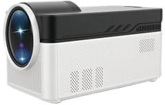 KKENZA Projecteur à focale Ultra Courte HY450 8K 4K 900ANSI BT5.4 WiFi6 Projecteurs à Mise au Point électronique à décalage Automatique Assistant Vocal Home Cinéma(EU Plug)