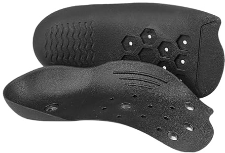 yakermur Plantilla De Apoyo Del Del Plantar,Corrector De Pie Plano Magnético Media | Inserciones de Zapatos Flexibles Correctoras y Masajeadoras para Mujeres Adolescentes Jóvenes