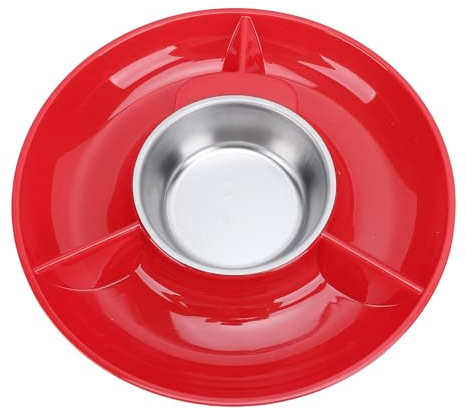 GLOGLOW Set de Fondue Eléctrica — Máquina para Fondue de Chocolate con 10 Tenedores, Bandeja Extraíble y 2 Niveles de Temperatura Ajustables — Ideal para Derretir Chocolate y Queso, (Enchufe europeo
