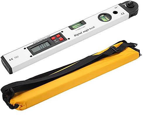 Nivel De Burbuja Orenic De 400 Mm, Regla De ángulo De Pantalla Digital Plegable, Transportador De Buscador De ángulo Digital De Nivel Electrónico, Nivel Digital De Nivel De Burbuja