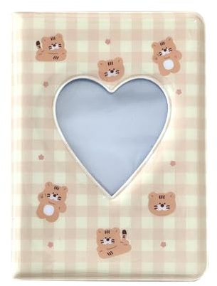 UncleS Álbum de fotos de 3 pulgadas, bolsillos de inserción hueca, organizador de tarjetas para fotos conmemorativas, organización, accesorios, bolsillos, álbum de fotos