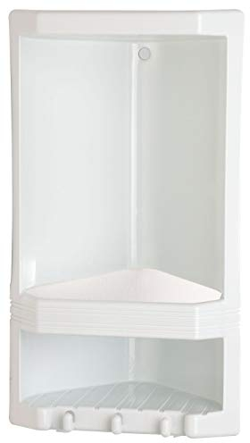 Mensola bagno Gedy angoliera fissaggio a vite 02 8079