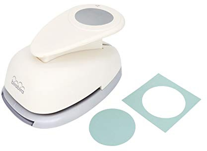 Bira 2inch Circle Lever Action Craft Punch for Paper Crafting Scrapbooking Cards Arts (2-inch Circle)