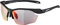 ALPINA TWIST FIVE HR QV - Kontrastverstärkende, Selbsttönende & Beschlagfreie Sport- & Fahrradbrille Mit 100% UV-Schutz Für Erwachsene, black matt, One Size