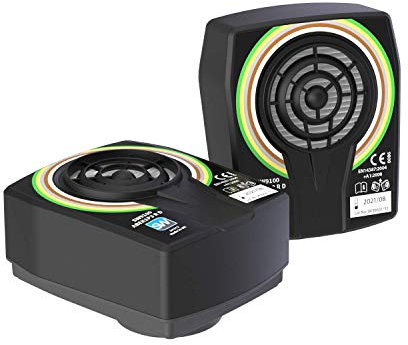 SolidWork ABEK1P3 Filtro compatibles con medias máscaras y máscaras completas SolidWork