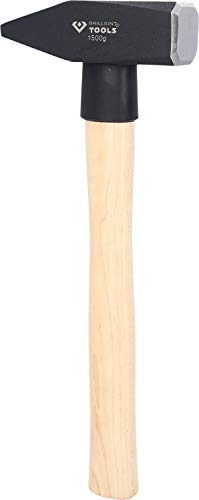 BRILLIANT TOOLS BT073150 Marteau rivoir avec manche Hickory, 1 500 g [Powered by KS TOOLS]