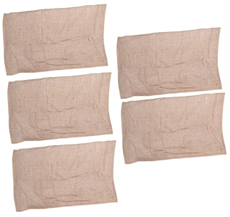 Milisten Confezione Da 5 Sacchetti Di Juta Intrecciati Per Conservare Frutta E Verdura Riutilizzabili E Traspiranti