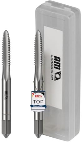 AM-Zerspanungstechnik Tap Cutter Set M3 x 0.5 Taper + Finishing Tap Set 2 Pieces Hand Tap (M3 x 0.5)