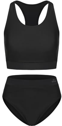 Slazenger dam sport bikini top boxer shorts set simning baddräkt badkläder