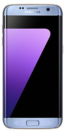 Samsung Galaxy S7 Edge Sm-G935F 4G 32Go Bleu - Smartphones (Ecran à Rebords Courbés, SAMOLED, 2560 X 1440 Pixels, 16,78 Millions de Couleurs, Plusieurs Pressions, Capacité)