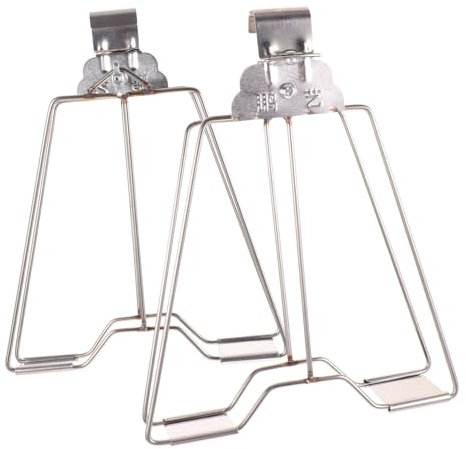 Ciieeo 2pièces Pince Barbecue Inox Résistante Chaleur Pince Grillade Polyvalente Pour Viande Épaisse Et Poisson