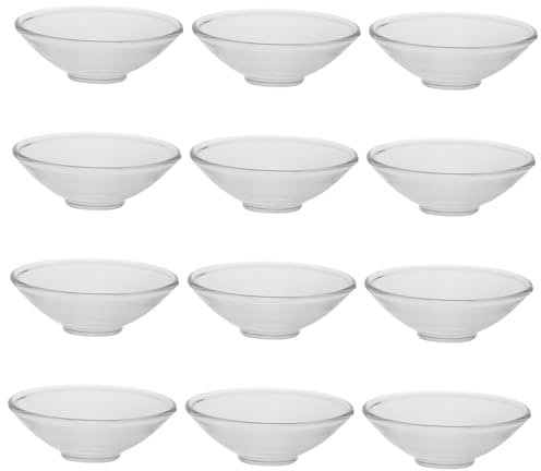 Mikikit 12 Pezzi protettore di di protezione candele accessori candele sicurezza candele raccoglitore di gocce di porta cera per candele Bicchiere Transparent