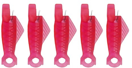 5Pcs Sewing Needle Threader Tool Upgraded Fish Mouth Designs Smooth Automatic Threading Accessory For Craft Enthusiasts