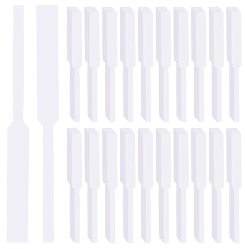 Fzxdfg 400Pieces White Perfume Test Strips Disposable Fragrance Paper Strips Paper Scent Strips for Essential Oils (400)
