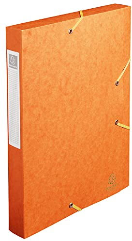 Exacompta arkivbox Cartobox A4 rygg 4 cm orange