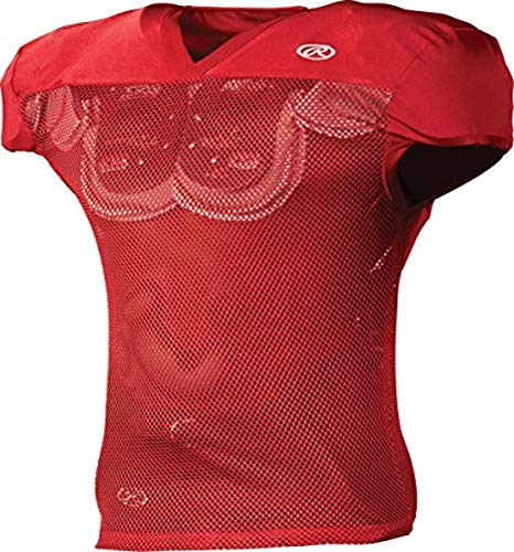 Rawlings - Maillot de Football de qualité Professionnelle pour Hommes, Homme, écarlate, x-Large