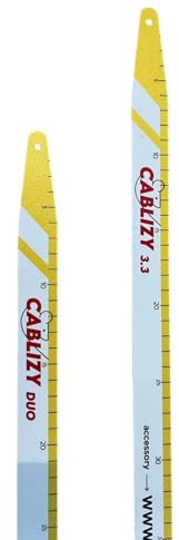 Cablizy DUO – Guía Pasacables Profesional 3m + 1,5m | Herramienta Flexible y Resistente para Electricistas | Ideal para Instalaciones en Conductos, Paredes y Techos Falsos