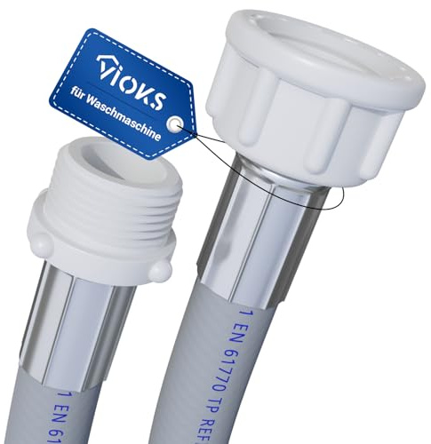 VIOKS Rallonge de tuyau de machine à laver 1,5 m de rechange pour Reflex 682574