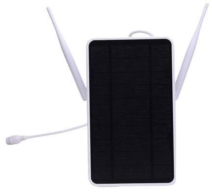 BAOFUYA 4G WiFi Solar Router, Vattentät Modem Router med 12000mAh Batteri för Utomhusbruk och Anslutning Till Flera Enheter (Europeisk version)