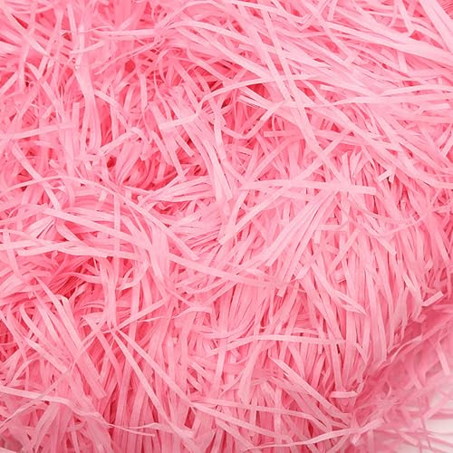 50g Carta Velina Tagliuzzata,Raffia Cestino Per Regali Di Riempimento,Rosa | Shred Carta Velina,Paglia Per Bomboniere,,Riempimento Regalo Imballaggio Decorazione Forniture Per Feste