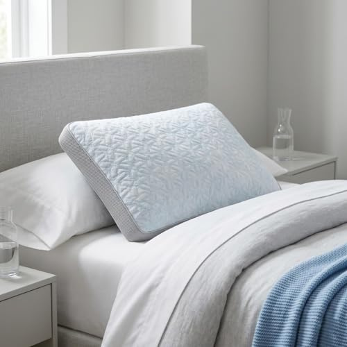 Premium Memory Foam Pillow with Ergonomic Neck Support Pillow | Orthopedic Design, Helps Relieve pillows for neck and shoulder pain, Ideal Pillow for Side Sleepers