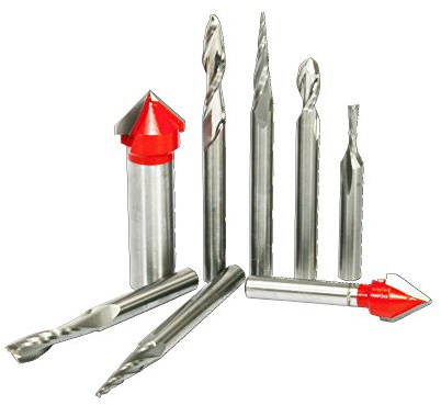 Freud 87-108: Set di 8 punte per fresatrice CNC