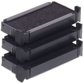 Trodat Replacement Ink Cartridge 6/4911 - Pack of 3 Color Black