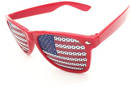 GUKOO Rasterbrille Lochbrille für Augen-Training Entspannung Geschenk Vision fix Rasterbrille Gitter-Brille mit faltbaren Bügeln