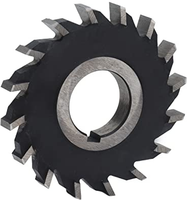 Fresa a 16 Denti, Fresa a 16 Denti, Disco per Fresatura in Acciaio Ad Alta velocità, Fresa 80 Mm/3,1 Pollici di Diametro per Aereo, Frese Coniche