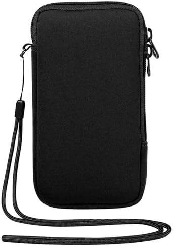 GIEEU Custodia per Cellulare in Neoprene,Custodie Protettiva Universale Per Telefono,Borsa Per Telefono con Cinturino,Tasca per Cellulari con Cerniera