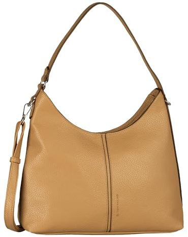 TOM TAILOR Jema Damen Hobo Bag Schultertasche Mittelgroß Braun