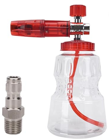 Skumspruta för högtryckstvätt, ergonomisk multifunktionell biltvättspray, PET, mässing, nylon högtryckstvättar tillbehör för fordon, trädgårdar och väggar, 16 x 13 x 18 cm